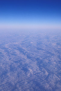 飛行機からの雲海